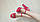 Яскраві жіночі босоніжки Xidiou H7-11 червона замша, фото 4