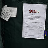 Рюкзак Fjallraven Kanken mini Фьялравен Канкен міні сіро-зелений з червоними ручками Київ, фото 4