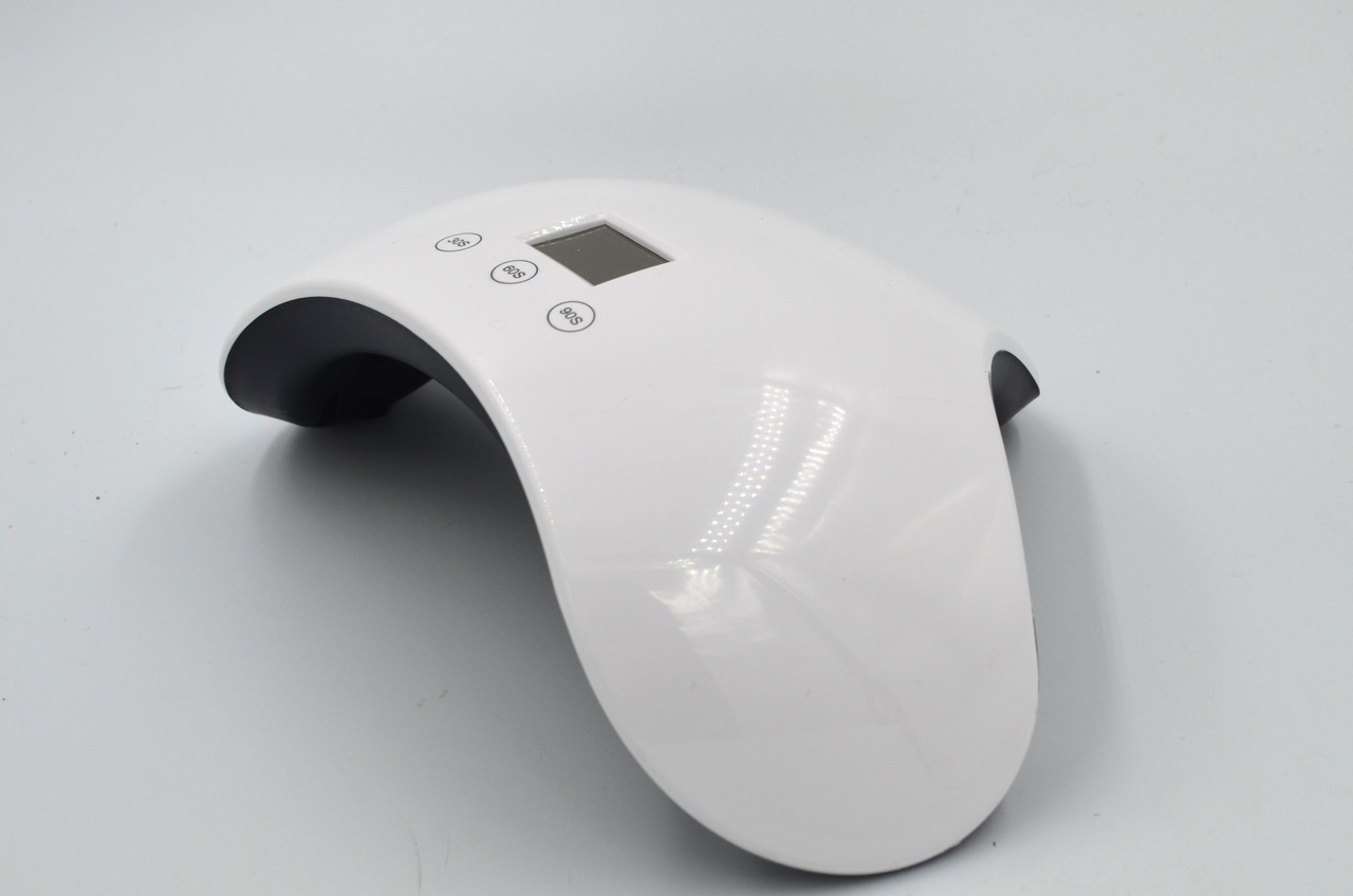 LED + UV лампа для сушіння гель лаків і гелів Sun 18T White 36 Вт (YQ18TSUN18T), фото 1