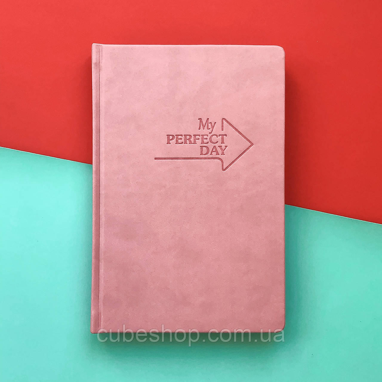 Мотивувальний планер "My perfect day" попеляста троянда (російська мова)