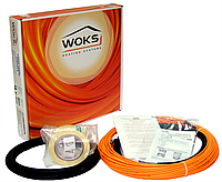 Тонкий кабель під плитку Woks-10, 1140 Вт (115 м) 7,0-13,1 м2
