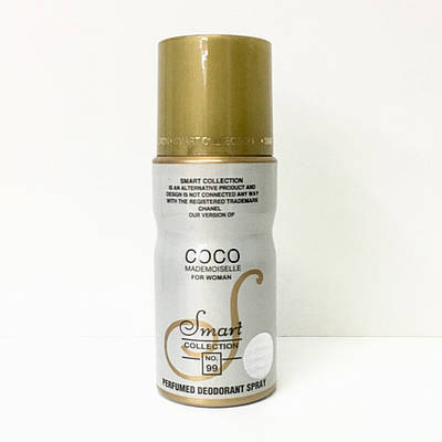Парфумований дезодорант SMART COLLECTION Coco Mademoiselle 150ml, квітковий аромат
