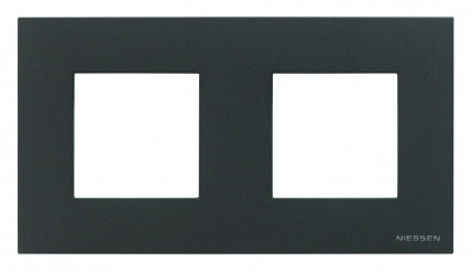 Рамка 2 постова N2272 AN антрацит Zenit ABB NIESSEN