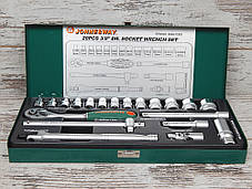 Набір інструменту JONNESWAY S04H3120S 3/8" (20 предметів)