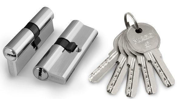 Fuaro 100 DA/RC 90 мм 40х10х40 ключ/ключ хром (Китай)