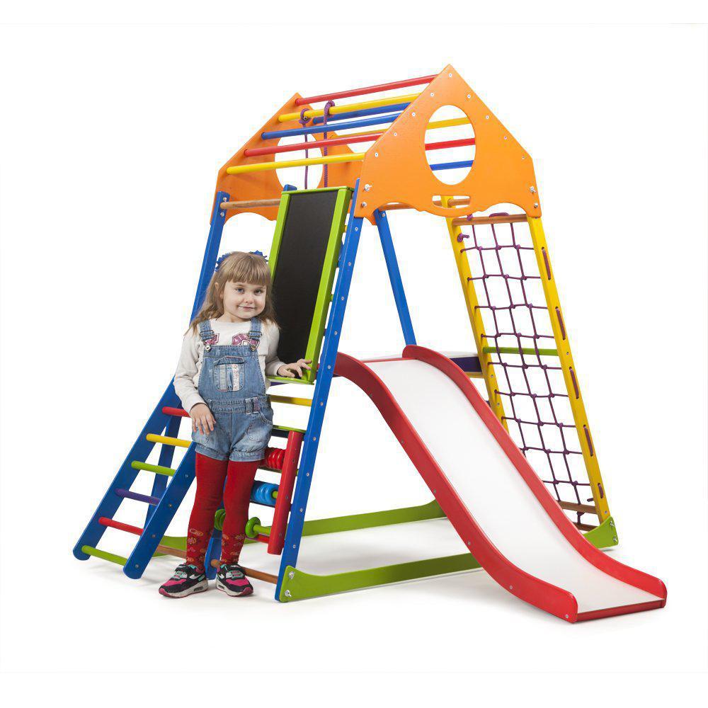 Дитячий спортивний комплекс KindWood Color Plus 3 SportBaby