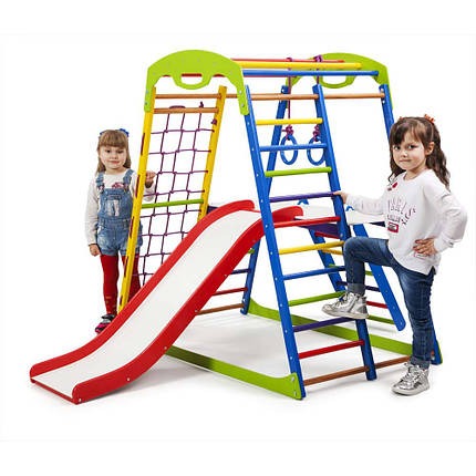 Дитячий спортивний комплекс для дому SportWood Plus 2 SportBaby, фото 1