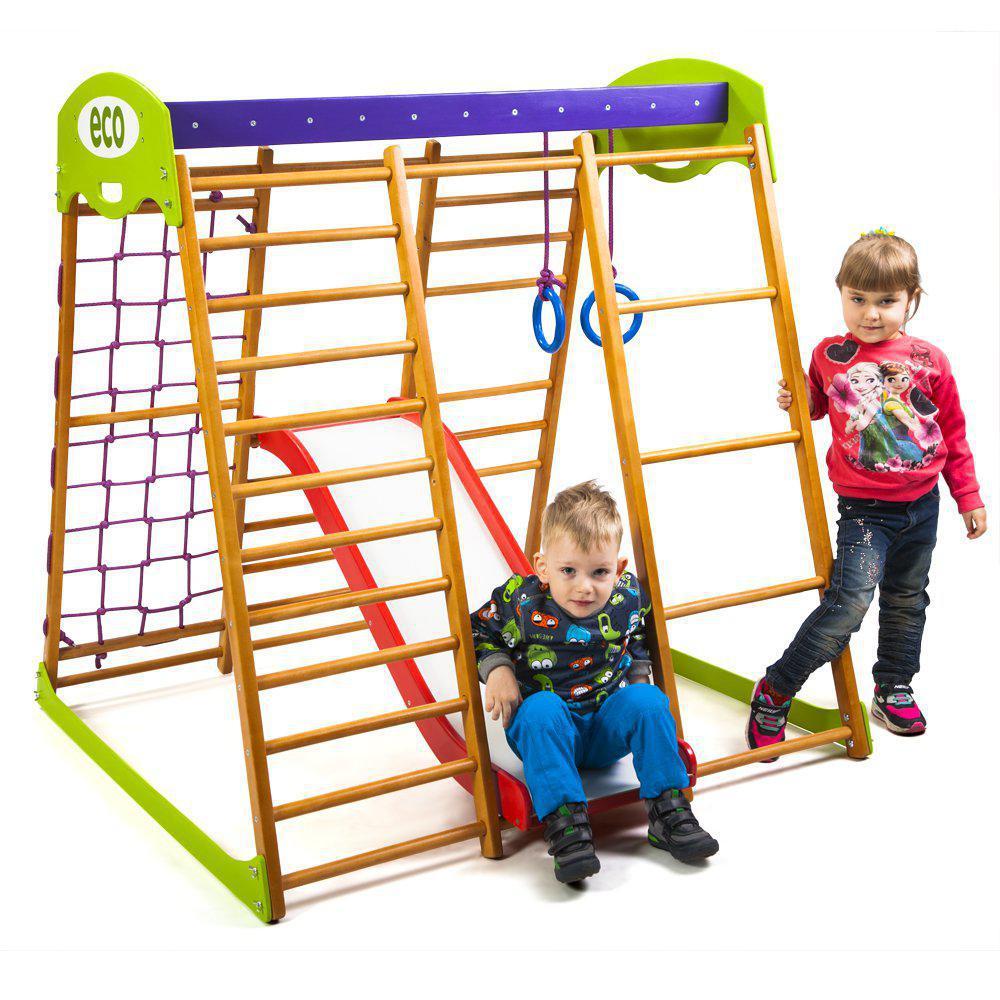 Дитячий спортивний комплекс для дому Sportbaby Карамелька Plus 1