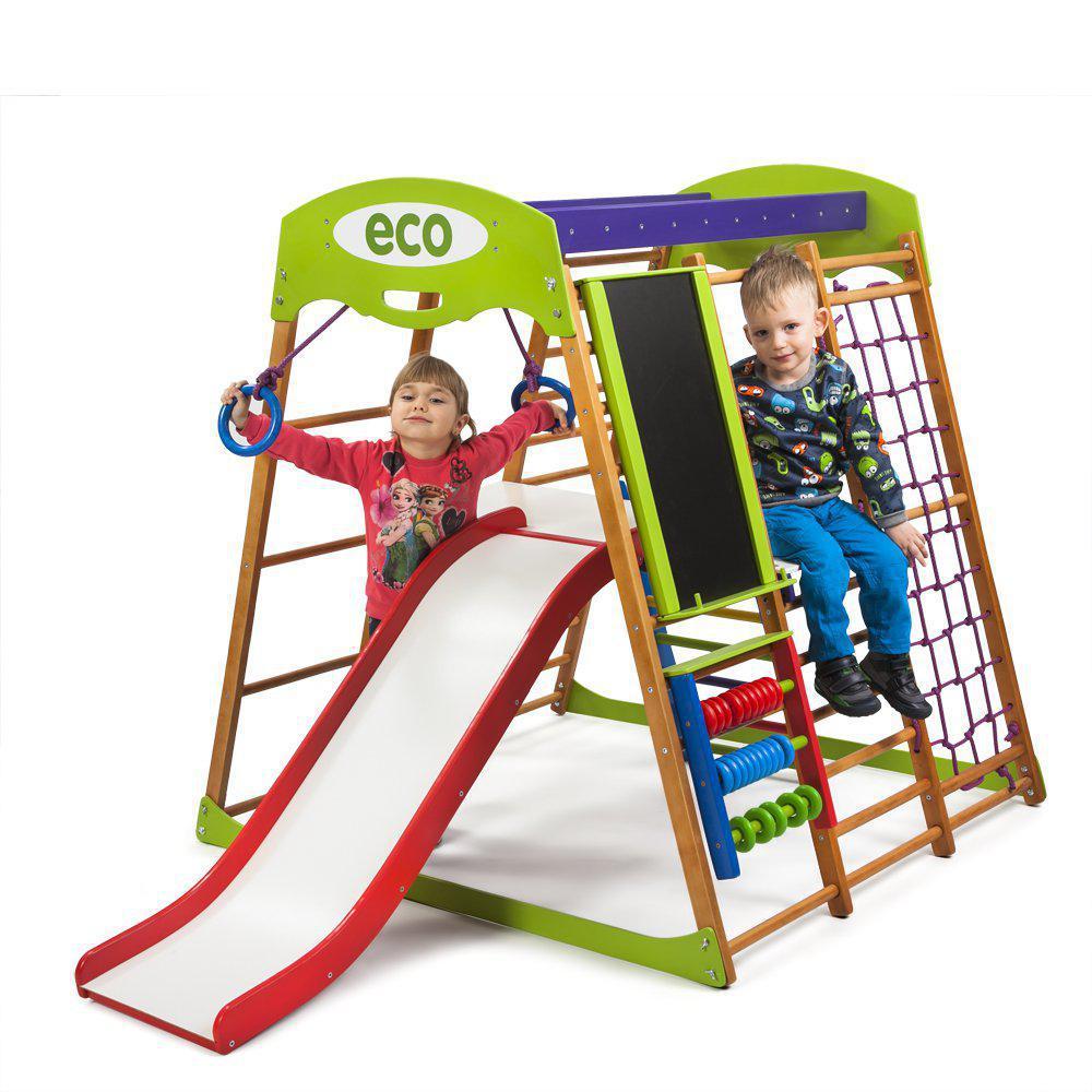 Дитячий спортивний комплекс для квартири Карамелька Plus 3 SportBaby