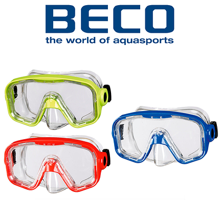 Маска для плавання підводна маска для пірнання маска для дайвінгу BECO 99003 (12+), фото 1