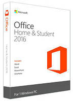 Microsoft Office 2016 Home and Student 32/64-bit Russian Medialess (79G-04324)