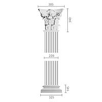 Пилястра из гипса, гипсовая пилястра ка-97