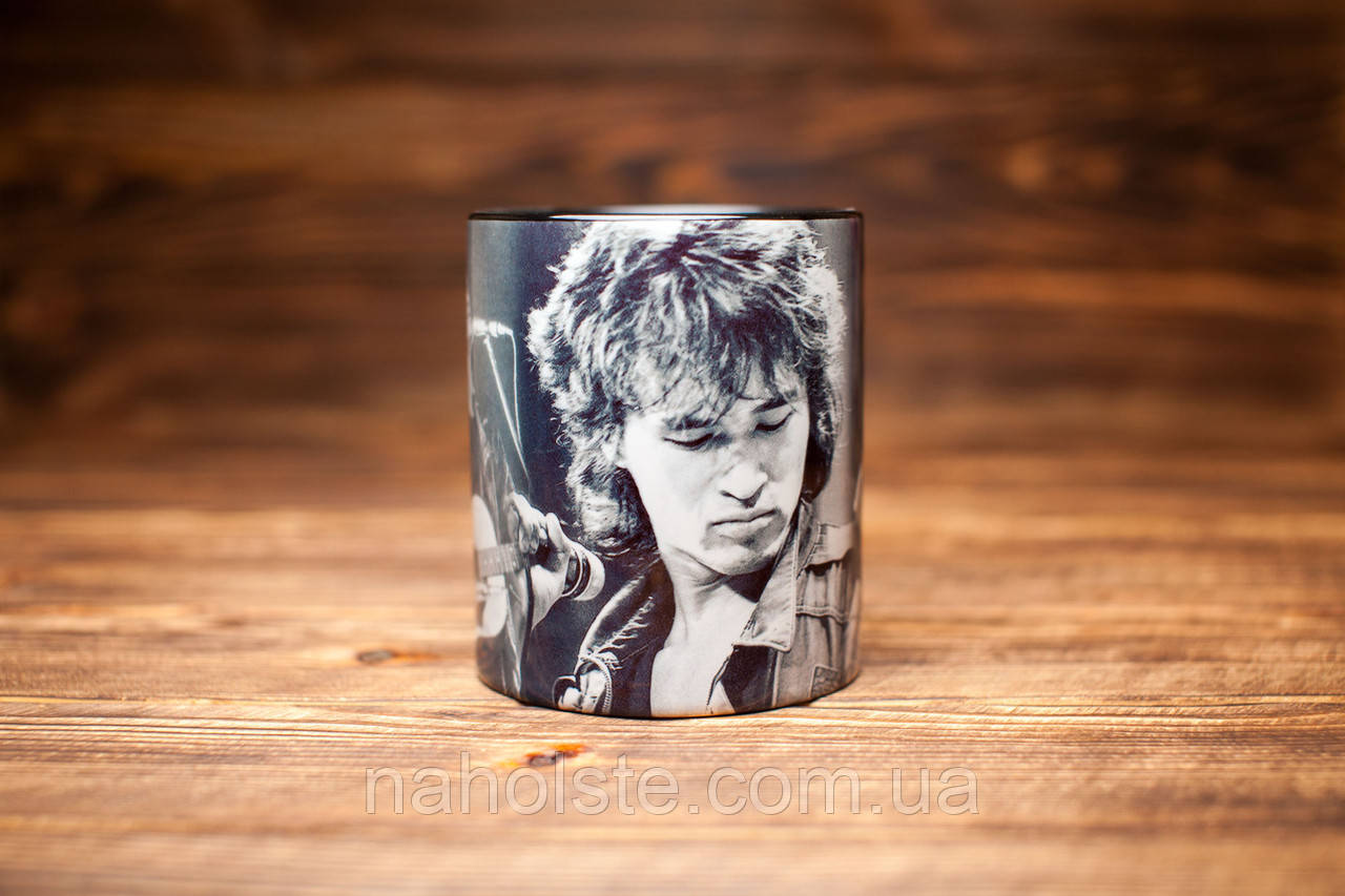 Чашка "Виктор Робертович Цой. Viktor Tsoi. Кино" - фото 2 - id-p965483321