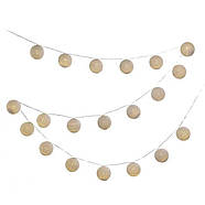 Вулична гірлянда "Blanco" (20 кульок) Lubanida, фото 2