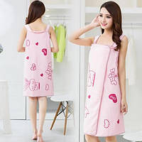 Рушник-халат мікрофібра 140х80