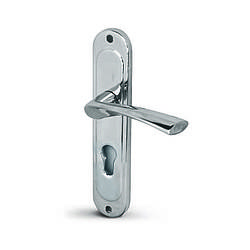 Ручки для вхідних дверей 85 мм Сатин