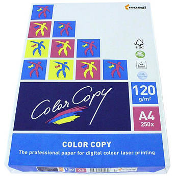 Папір офісний А4, 120 г/м2, 250 аркушів Mondi Color Copy