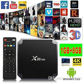 Смарт-ТВ-приставка SmartTV X96 Mini 1gb/8gb Андроїд Android TV box