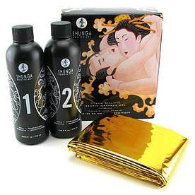 Набір масажних гелів Shunga Oriental Body-To-Body - Melon Mango (2 x 225 мл)
