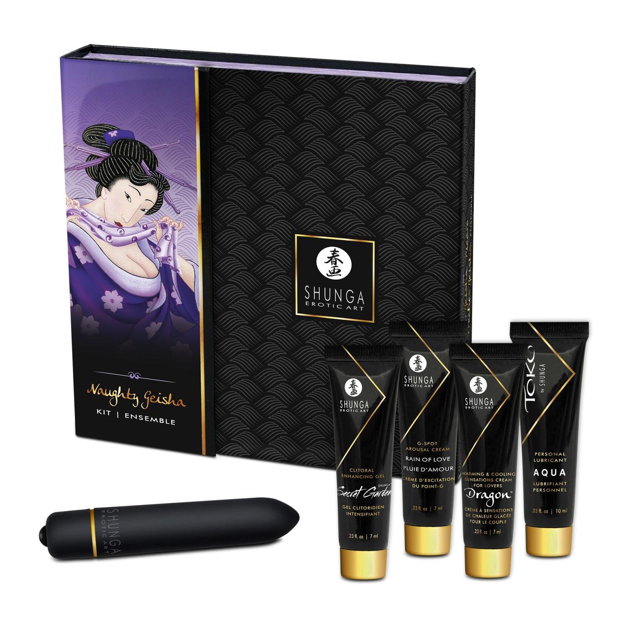 Масажні мала набір Shunga NAUGHTY GEISHA