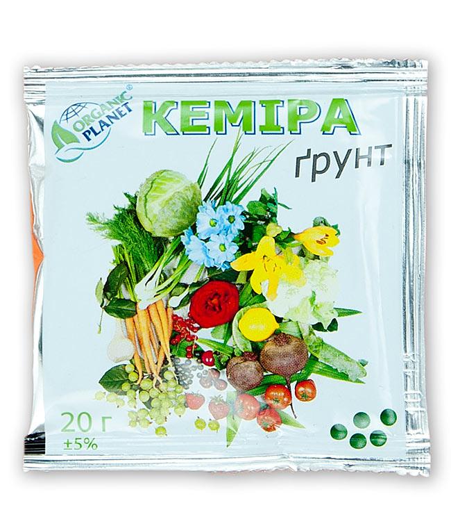Добриво Кеміра Грунт 20 г Organic Planet Україна, фото 1