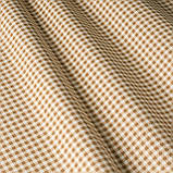 Скатертина бавовна тефлон водовідштовхувальне гідрофобне просочення принт дрібна карта бежева, фото 3