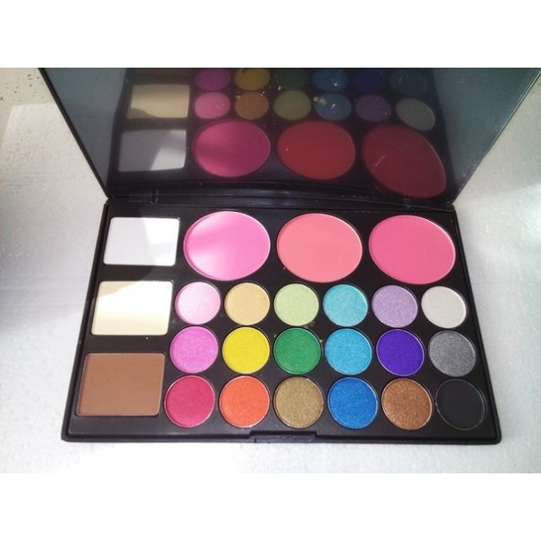 Палітра Mac: тіні 18 шт + сухі коректори 3 шт + рум'яна 3 шт (лиц.)