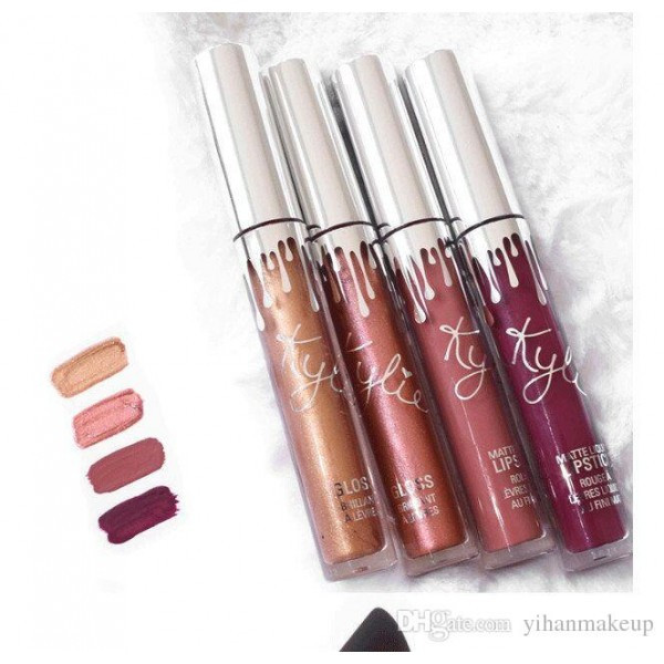 Набір блисків Kylie Cosmetics Holiday Collection 4 штуки