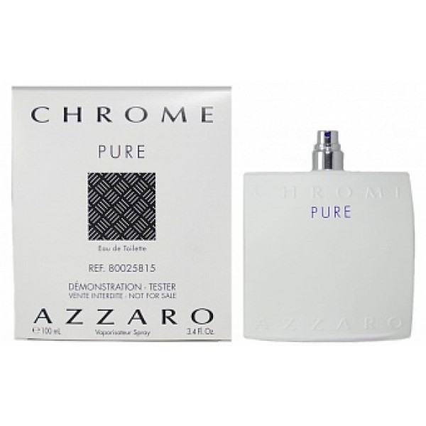 Тестер туалетная вода Azzaro Chrome Pure 100ml (ліц.)