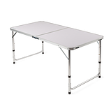 Розкладний стіл туристичний Кемпінг XN-12060 міцний великий алюмінієвий складний стіл в чохлі для пікніка, фото 2