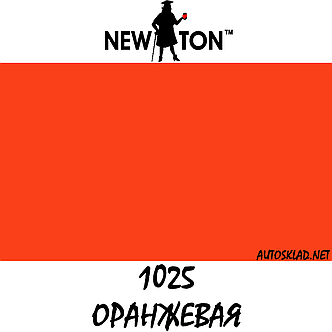 Фарба аерозольна авто New Ton 1025 Помаранчевий 400мл, фото 4