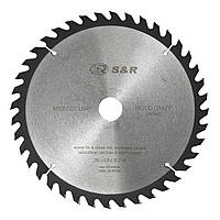 Пиляльний диск по дереву S&R WoodCraft 250х30 мм 60 зубів (238060250)