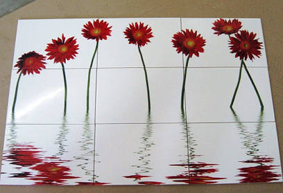 Плитка с декольной фотопечатью изготовление в Днепре 1