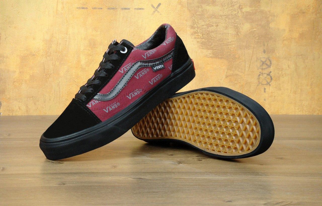 Мужские кеды Vans Old Skool Pro, черные