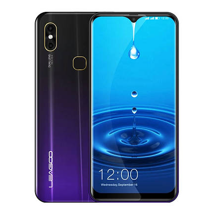 Смартфон Leago M13 Gradient black 4G 6.1" 4/32 Gb And 9 в наявності + чохол НОВИНКА, фото 1