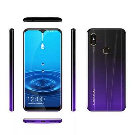 Смартфон Leago M13 Gradient black 4G 6.1" 4/32 Gb And 9 в наявності + чохол НОВИНКА, фото 3