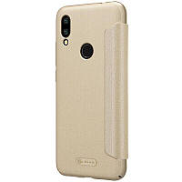 Nillkin XIAOMI Redmi 7 - Sparkle Leather Case Gold Чохол Книжка