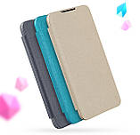 Nillkin XIAOMI Redmi 7 - Sparkle Leather Case Blue Чохол Книжка, фото 5