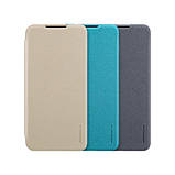 Nillkin XIAOMI Redmi 7 - Sparkle Leather Case Blue Чохол Книжка, фото 6