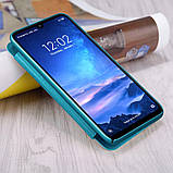 Nillkin XIAOMI Redmi 7 - Sparkle Leather Case Blue Чохол Книжка, фото 7