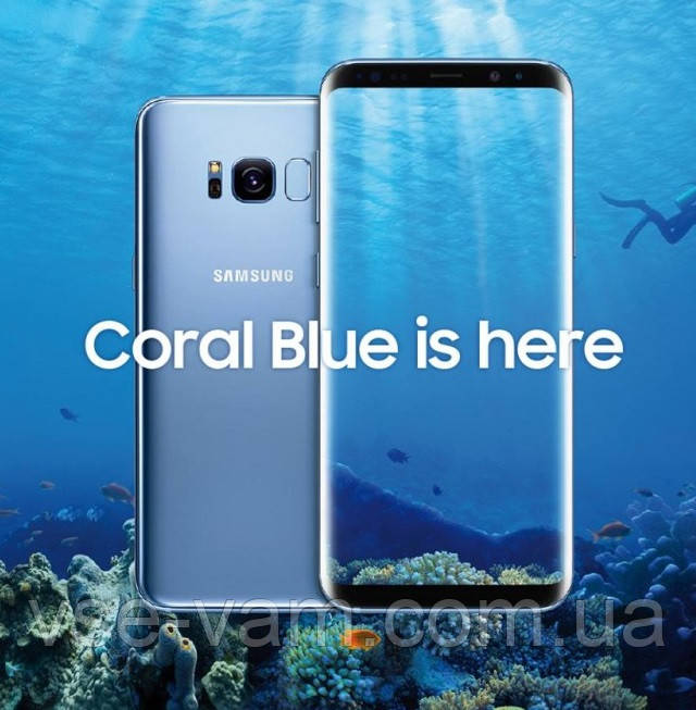 Samsung Galaxy S8 64gb Coral Blue, фото 1