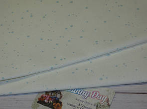 3984/1299, Murano Lugana, колір - молочний з м'ятними бризками, 32 ct