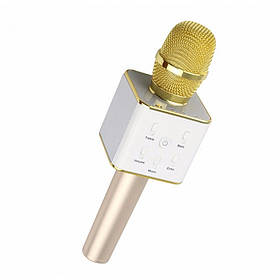 Бездротової Bluetooth мікрофон для караоке RIAS Q7 Gold (2_002565)