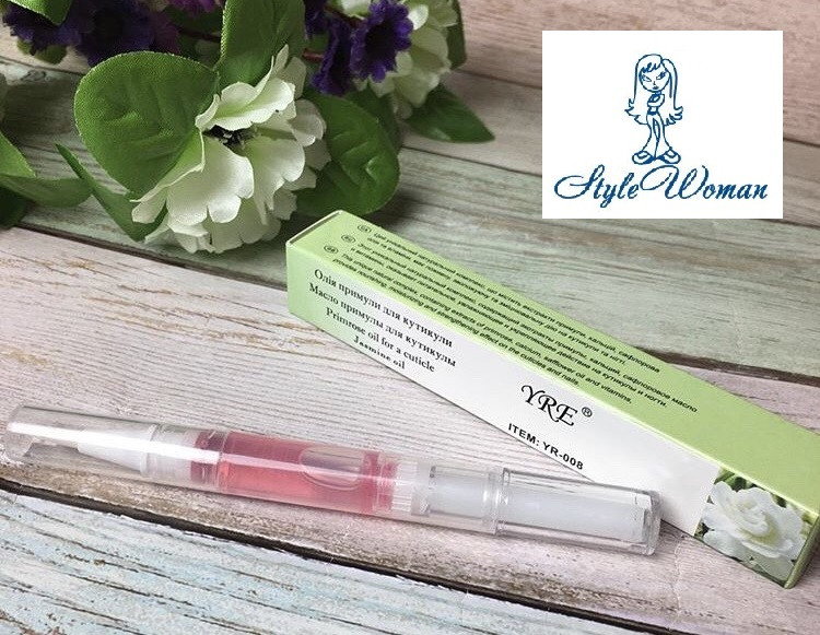 Олія для кутикули Yre в олівці oil примула жасмин 5 мл