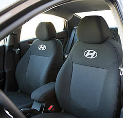 Чохли в салон Hyundai Accent NEW 2011 - Чохли на сидіння Хюндай Акцент (Prestige_Standart) модельні