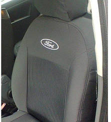 Чохли в салон Ford Fiesta 2002-2009 Чохли на сидіння Форд Фієста (Prestige_Standart) модельні
