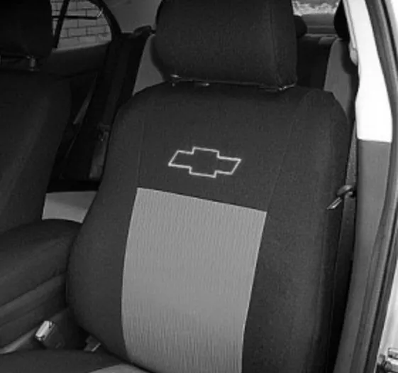 Чохли в салон Chevrolet Aveo (седан) 2002 - 2011 Чохли на сидіння Шевролет Авео (Prestige_Standart) модельні, фото 1