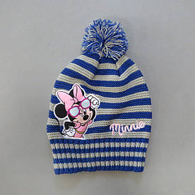 Шапка Minnie Mouse для дівчинки. 40-48; 48-52 см