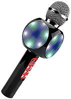 Бездротовий мікрофон караоке з динаміком і квітозубкою Wster Ws-1816