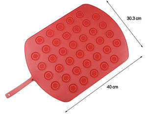 Килимок силіконовий 40 х 33 см для випічки макарун двосторонній